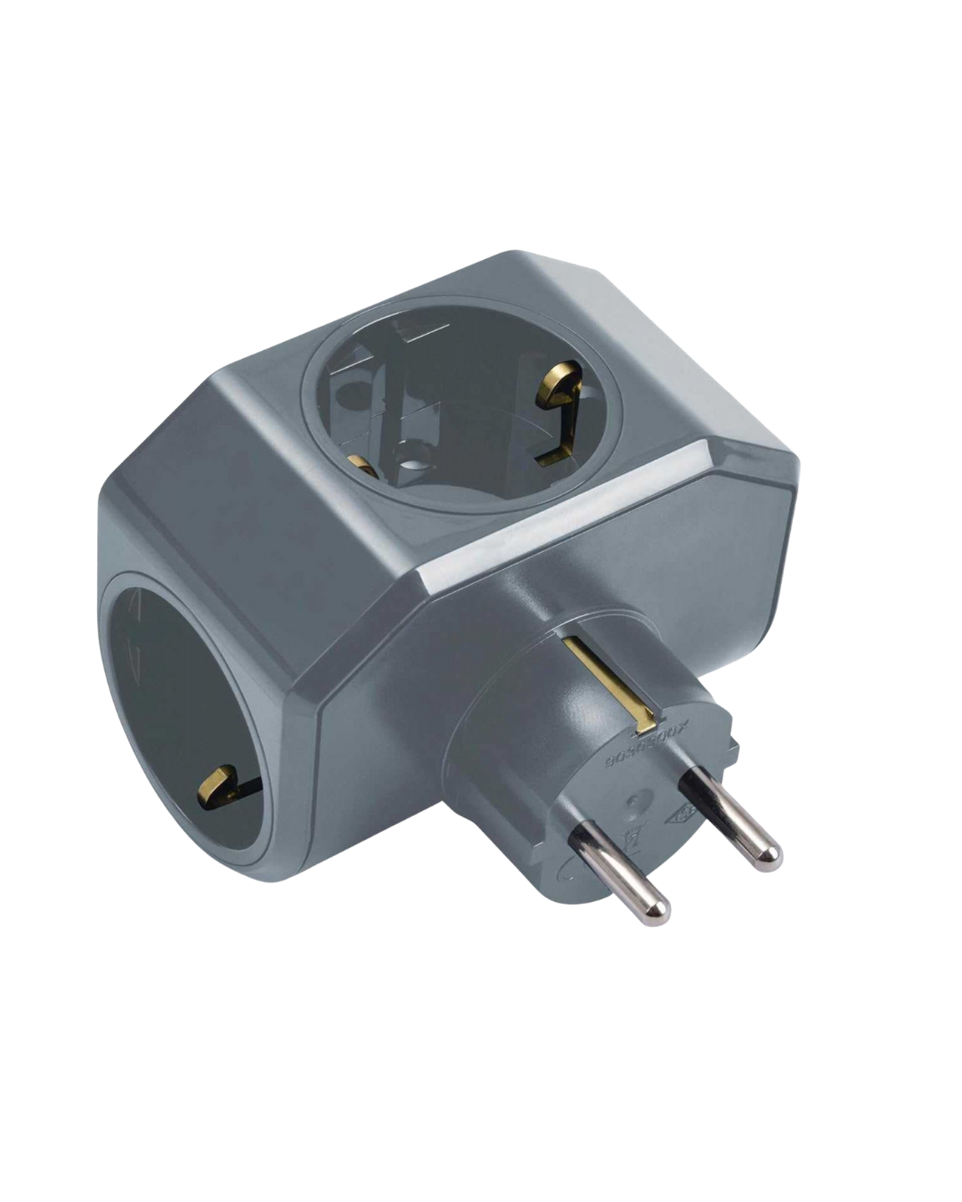 VIKO YONCA PLUS GRI ÜÇLÜ TOPRAKLI PRIZ